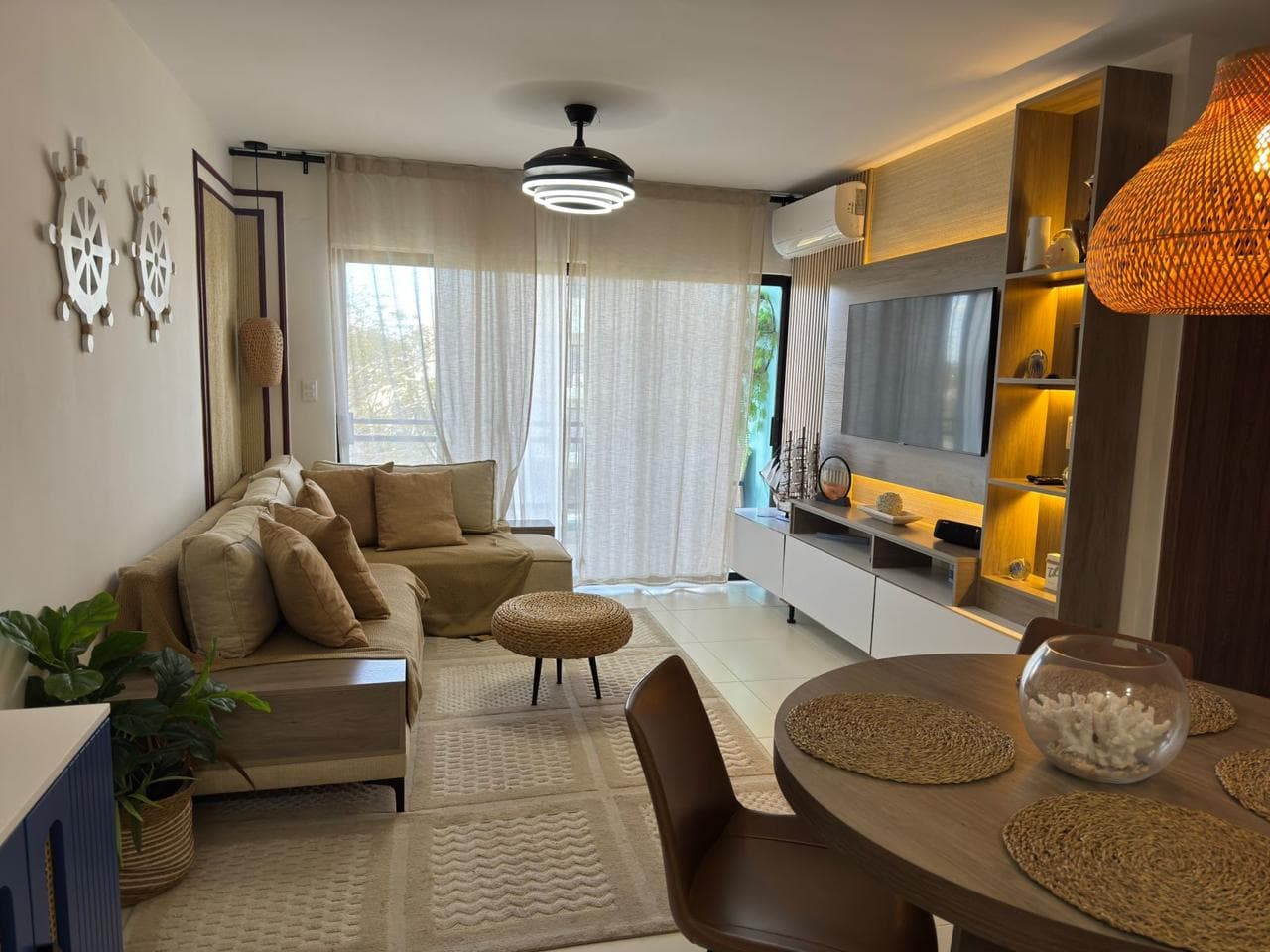 Guest-ready interior of a managed Punta Cana vacation rental